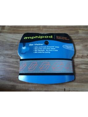 Amphipod Reflective Running Cycling Walking Safety Band Adjustable Ankle Wrist